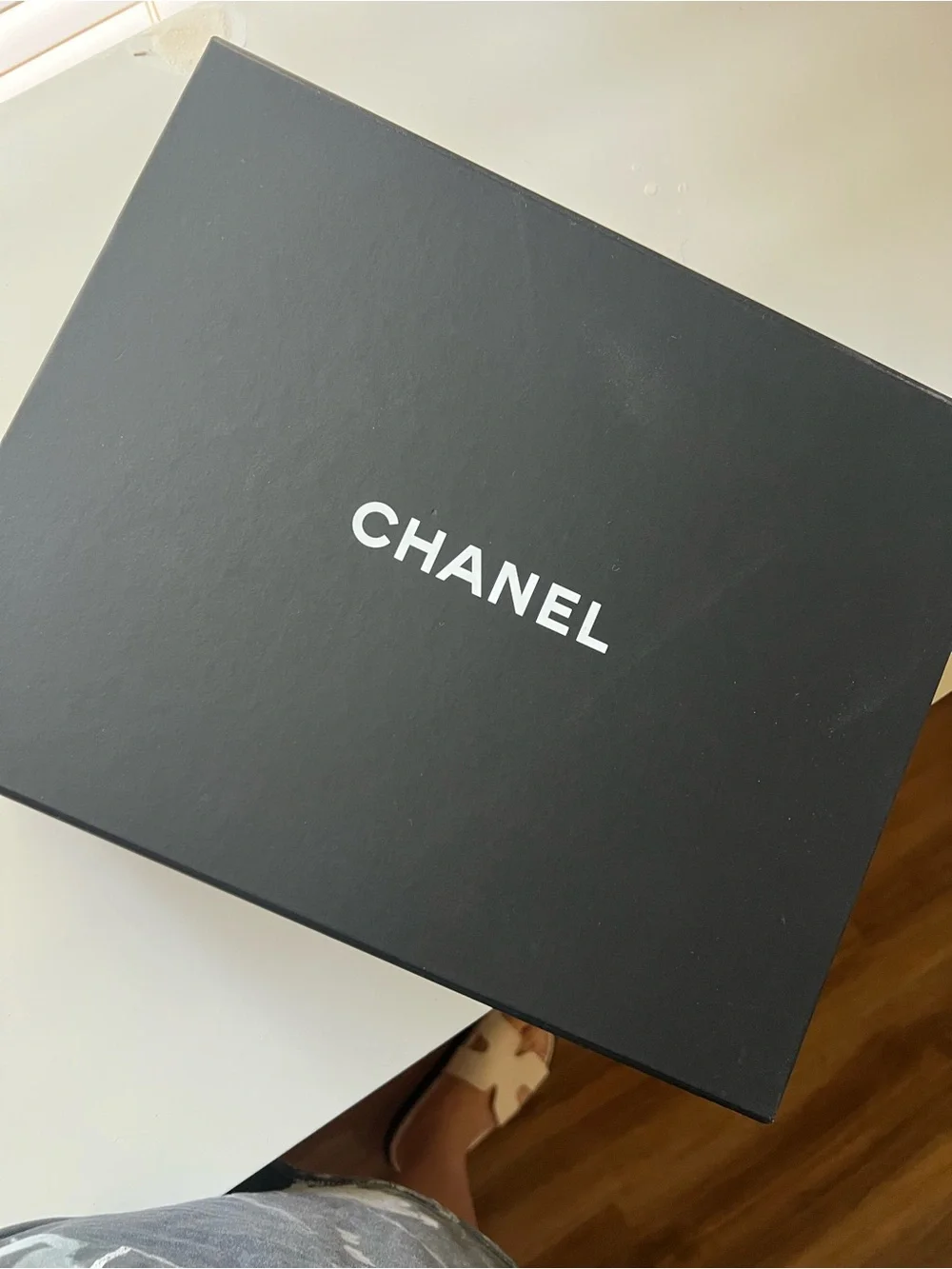 Chanel Charms Handle Cut Flap bag